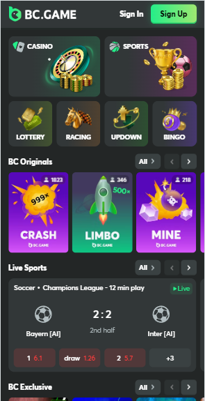 Experience the Thrill of Gaming with the BC.Game App